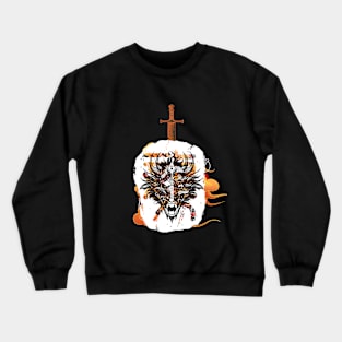 MystiDrag: Magical Dragon on the Scene Crewneck Sweatshirt